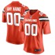 Nike Cleveland Browns Hommes Orange Maillot jeu personnalisé