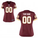 Washington Redskins Nike des femmes maillots de jeu personnalisés Bourgogne