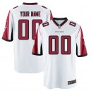 Atlanta Falcons Nike masculine maillot Blanc de jeu personnalisé