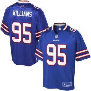 Buffalo NFL Pro ligne masculine Bills Kyle Williams équipe couleur Maillot