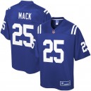 Hommes Indianapolis Colts Marlon Mack NFL Pro Line Royal maillots de joueur