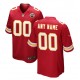 Men's Kansas City Chiefs maillot de jeu Nike Rouge Custom