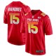 Hommes AFC Patrick Mahomes Nike Red 2019 Pro Bowl jeu maillot