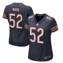 Les femmes de Chicago Bears Khalil Mack Nike Navy maillot de jeu