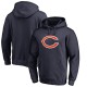 Les hommes de Chicago Bears NFL Pro Line par Fanatics marque Navy capuche logo primaire