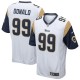 Les hommes de Los Angeles Rams Aaron Donald Nike blanc maillots de jeu