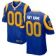 Los Angeles Rams Hommes Nike Royal 2018 alternatif jeu personnalisé maillot