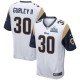 Les hommes de Los Angeles Rams Todd Gurley II Nike blanc Super Bowl LIII Bound jeu Maillot