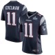 Hommes de la Nouvelle-Angleterre Patriots Julian Edelman Nike Navy Super Bowl LIII lié maillots de jeu