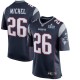 Les hommes de la Nouvelle-Angleterre Patriots Sony Michel Nike Navy Super Bowl LIII Bound jeu maillots