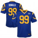 Les Enfants Los Angeles Rams Aaron Donald Nike Royal Super Bowl LIII li&eacute; maillot de jeu