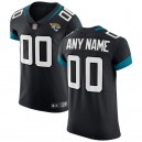 Hommes Jacksonville jaguars Nike noir vapeur intouchable Custom Elite maillots