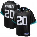 Hommes Jacksonville jaguars Jalen Ramsey NFL Pro ligne Black Team Player maillot