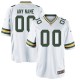 Nike hommes Green Bay Packers personnalisé maillot de jeu blanc