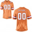 Nike Tampa Bay Buccaneers logo historique personnalis&eacute; Elite Throwback maillots-gla&ccedil;ure orange