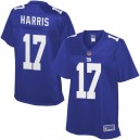 Maillot de couleur NFL Pro Line femmes New York Giants Dwayne Harris &eacute;quipe