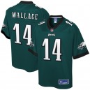 Philadelphia Eagles Mike Wallace NFL Pro ligne Midnight maillot de jeu vert pour hommes