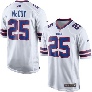 Buffalo Bills LeSean McCoy Nike maillot de jeu blanc pour hommes