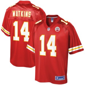 Les Enfants Kansas City Chiefs Sammy Watkins NFL Pro ligne rouge équipe couleur maillot Les Enfants Kansas City Chiefs Sammy Watkins NFL Pro ligne rouge équipe couleur maillot