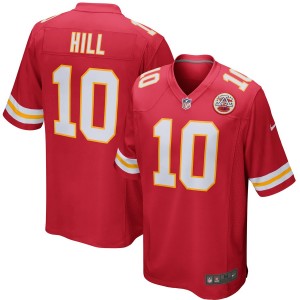 Kansas City Chiefs Tyreek Hill Nike maillot de jeu rouge pour hommes