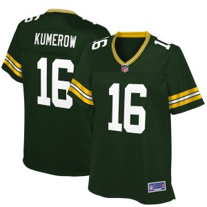 Les femmes Green Bay Packers Jake Kumerow NFL Pro ligne joueur vert maillot