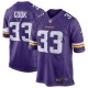Minnesota Vikings Dalvin Cook Nike Purple maillot de jeu pour hommes
