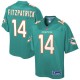 Les Enfants Miami Dolphins Ryan Fitzpatrick NFL Pro ligne Aqua équipe joueur maillot