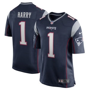 N’Keal Harry New England Patriots Nike 2019 NFL Draft première ronde Pick maillot de jeu – marine N’Keal Harry New England Patriots Nike 2019 NFL Draft première ronde Pick maillot de jeu – marine