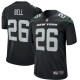 New York jets Le’Veon Bell Nike Stealth Noir maillot de jeu pour hommes
