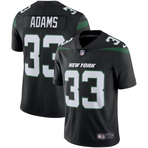 New York jets jamal Adams Nike Stealth Noir Vapor Limited Maillot pour hommes
