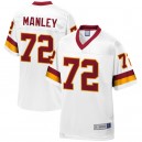 Washington Redskins hommes Dexter Manley NFL Pro ligne blanc retraité joueur Maillot