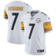 Hommes Pittsburgh Steelers Ben Roethlisberger Nike blanc Vapor untouchable Limited Player maillot