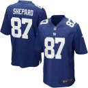 New York Giants Sterling Shepard Nike Royal maillot de jeu pour hommes