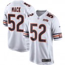 Hommes Chicago Bears Khalil Mack Nike blanc 100e maillot de jeu saison