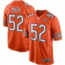 Hommes Chicago Bears Khalil Mack Nike orange 100e maillot de jeu saison