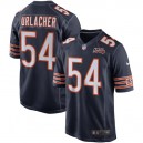 Hommes Chicago Bears Brian Urlacher Nike Navy 100e saison maillot de jeu à la retraite