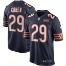 Maillot homme Chicago Bears tarik Cohen Nike Navy 100e saison