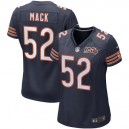 Maillot de jeu femme Chicago Bears Khalil Mack Nike Navy 100e saison