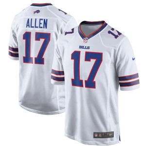 Maillot de jeu blanc Des Bills de Buffalo Hommes Josh Allen Nike