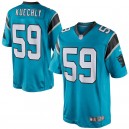 Panthers de la Caroline hommes Luke Kuechly Nike Panther Blue Limited Maillot