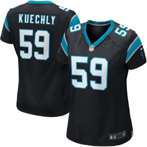 Maillot de jeu Nike Des Panthers de la Caroline féminin Luke Kuechly