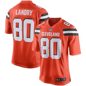 Maillot de football Nike Orange Player pour hommes Cleveland Browns Jarvis Landry