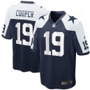 Hommes Cowboys de Dallas Amari Cooper Nike Marine Maillots de jeu alternatifs