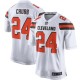Hommes Cleveland Browns Nick Chubb Nike Blanc lecteur Jeu Maillots