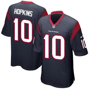 Maillots de jeu bleu marine Nike Nike DeAndre Hopkins