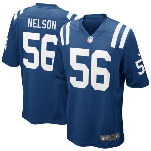 Maillot de football Nike Royal Royal pour Homme Colts d'Indianapolis Quenton Nelson Maillot de football Nike Royal Royal pour Homme Colts d'Indianapolis Quenton Nelson
