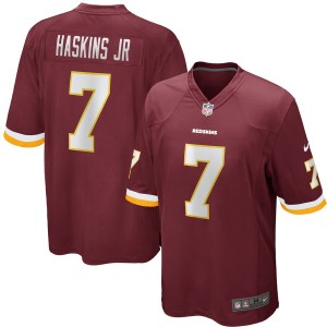 Dwayne Haskins Washington Redskins Maillot Nike 2019 NFL Draft Premier Choix de Jeu - Bordeaux