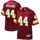 Maillot NFL Pro Line Bordeaux Redskins de John Riggins pour homme, réplique joueur de Bourgogne