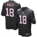 Hommes Atlanta Falcons Calvin Ridley Nike Noir Jeu Maillot