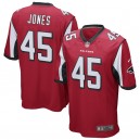 Hommes Atlanta Falcons Deion Jones Nike Rouge Jeu Maillot